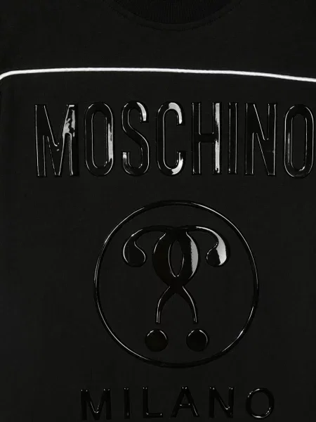 Koszulka dziecięca Moschino czarna