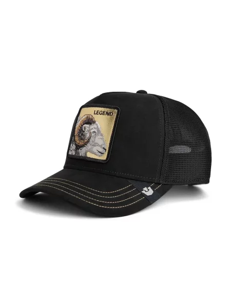 Шапка с козирка Goorin Bros Golden Legend черно