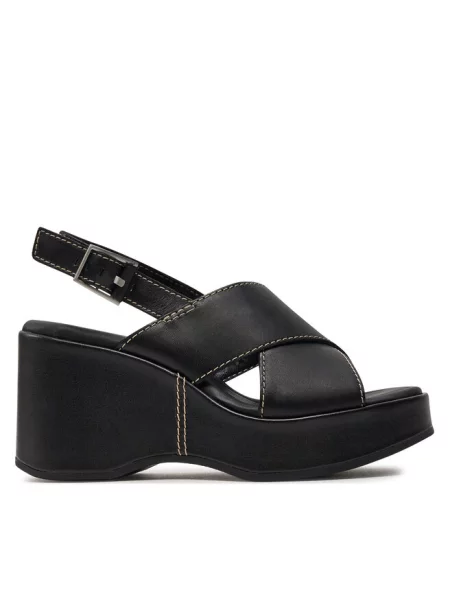 Sandały Clarks czarne