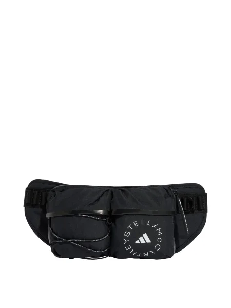 Geantă de talie adidas x Stella McCartney Bumbag Black/ White l negru