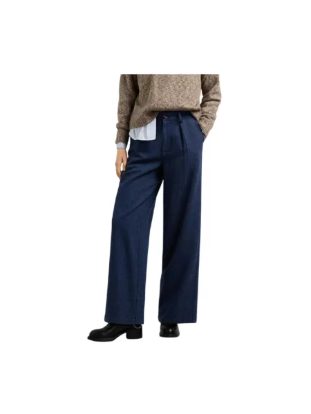 Spodnie Pepe Jeans niebieskie