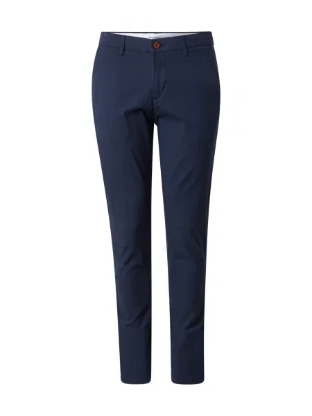 JACK & JONES „Chino“ stiliaus kelnės JPSTMARCO JJERIK tamsiai mėlyna