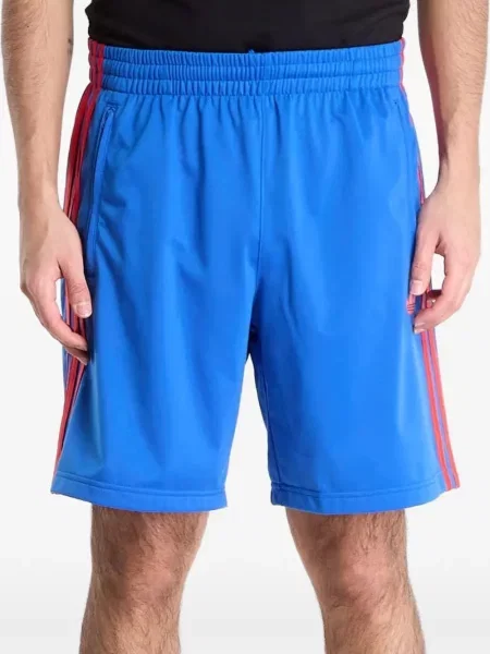 Húzózsinór futó póló Adidas nyomtatás kék