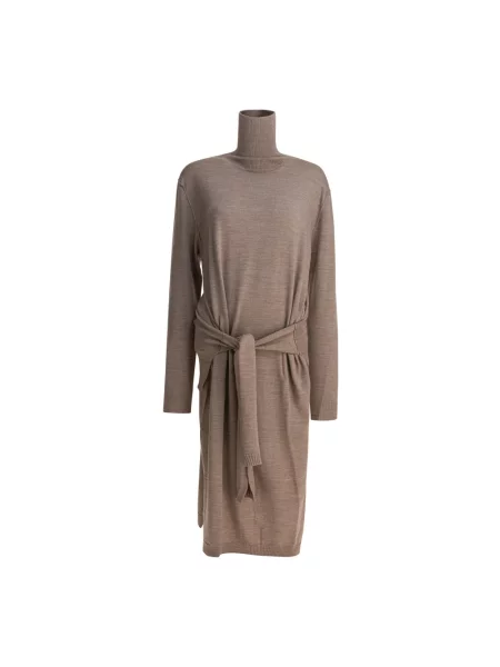 Sukienka Lemaire wełniana szara