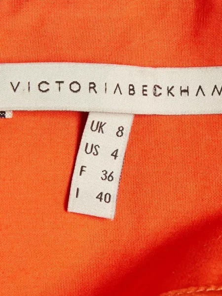 Scurt rochie midi Victoria Beckham albastru