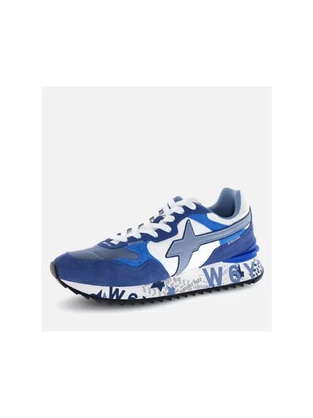 Sneakersy W6yz niebieskie