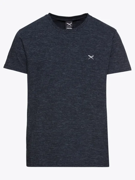 Iriedaily Tricou Chamisso albastru închis alb