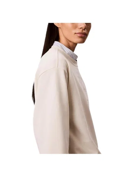 Geacă de blugi Calvin Klein Jeans bej