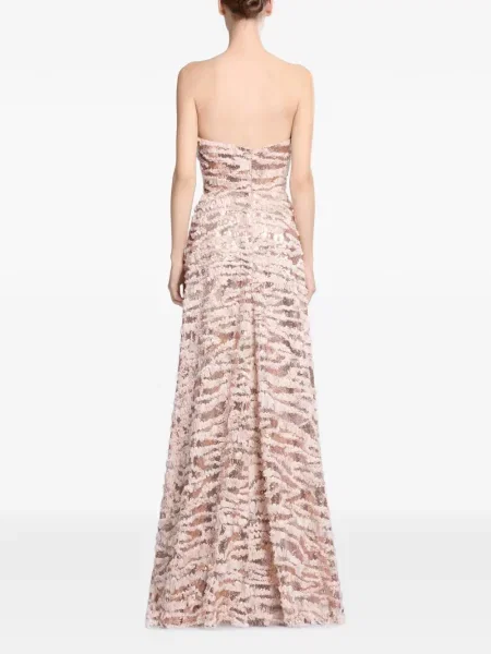 Rochie maxi Elie Saab cu paiete fără bretele