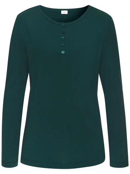 S.Oliver Bluză de noapte închis verde