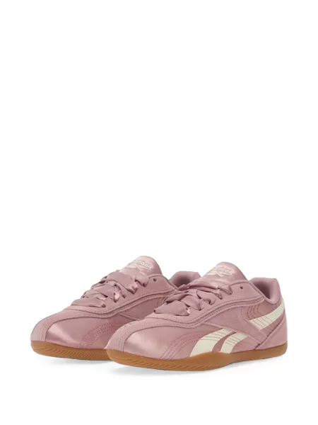 Sneakers Reebok με κορδόνια με δαντέλα ροζ