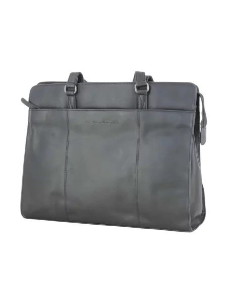 Torebka skórzana The Chesterfield Brand skórzana czarna