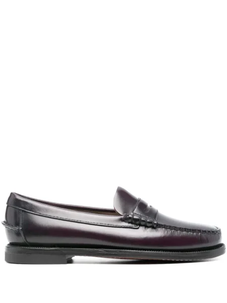 Kožené klasické loafers Sebago hnědé