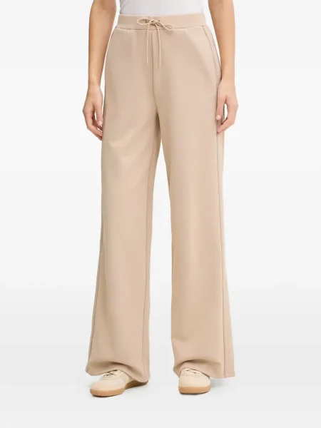 Pantaloni cu șnur Guess alergare cu autograf cu cordon