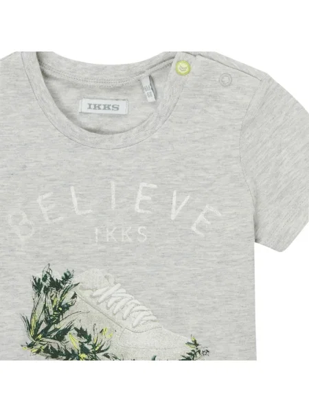Tricou copii Ikks gri