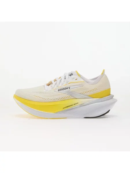Sneakers Brooks Hyperion Max 4 W White/ Cyber Yellow/ Black EUR 38 alb