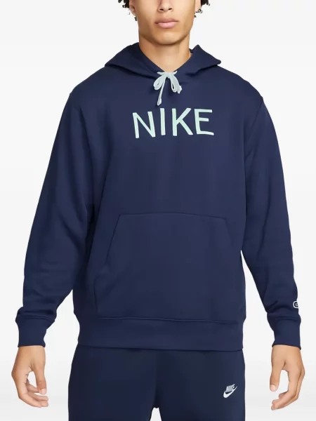 Fleecové běžecké kraťasy Nike s vázáním červené