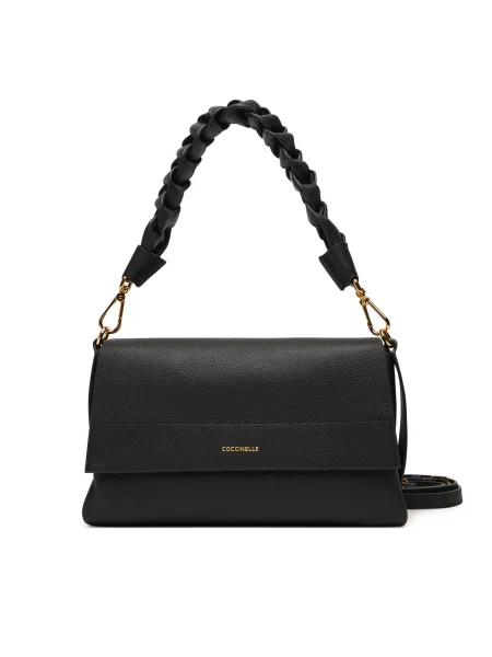 Дамска чанта Coccinelle Boheme Grana Double E1 12 01 01 черен