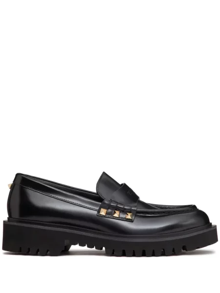 Pantofi loafer Valentino Garavani din piele negru
