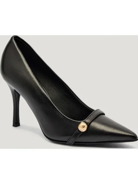 Pantofi Furla din piele negru