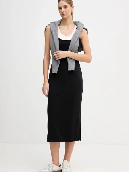 Calvin Klein Jeans sukienka czarna