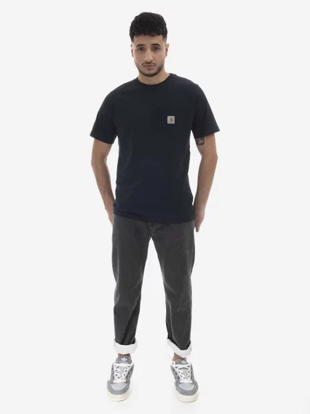 T-shirt Carhartt WIP S/S Pocket T-Shirt Dark Navy XL σκούρο μπλε