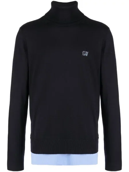 Hanorac Off-white cu broderie alb