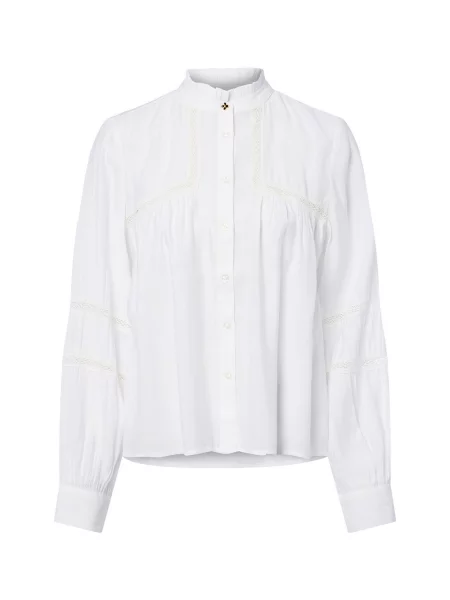 Nümph Bluzka Nurika Kobiety jednolity 34 biały