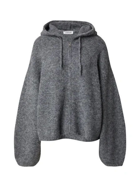 EDITED Cardigan dimensiuni mari Isela închis gri