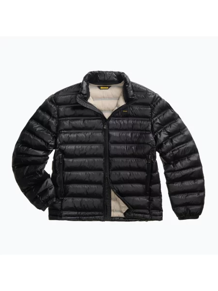 Geacă pentru bărbați Blauer USA Sewall black inside mist grey negru
