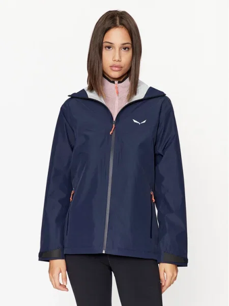 Olcsóbban. Salewa női esőkabát Puez Aqua 4 PTX navy blue Méret: kék