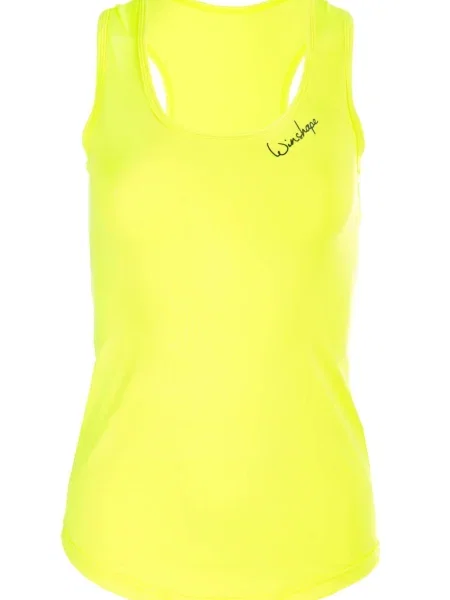 Winshape Sport top galben neon negru