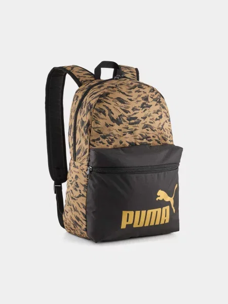 PUMA Phase Aop Backpack Повсякденний рюкзак Унісекс Комбінований верх чорний