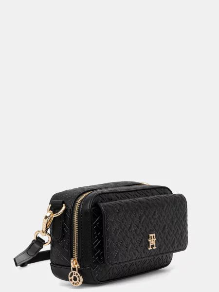 Geanta crossbody Tommy Hilfiger negru