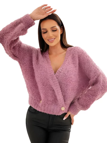 Lumera Kardigán Alexia tmavoružová