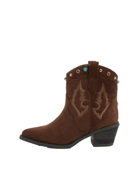 Lipsy Cizme de cowboy azur / ciocolatiu / deschis / auriu maro