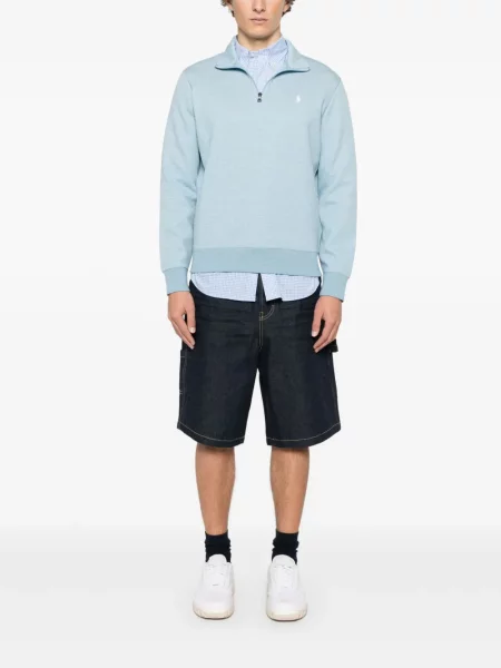 Dlouhé lněné kalhoty Polo Ralph Lauren bílé