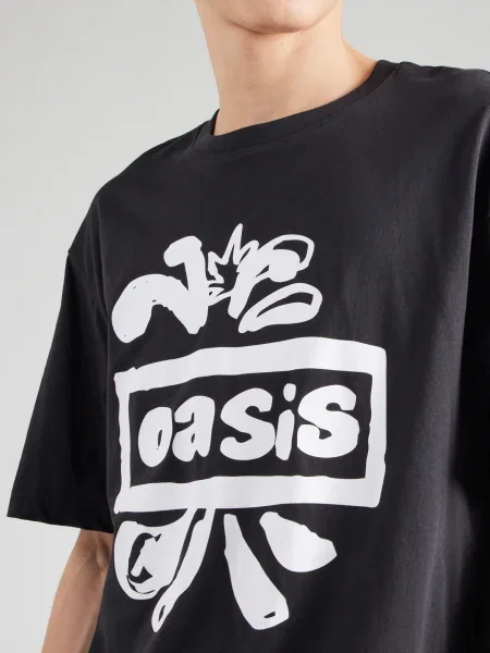 Only & Sons Tricou ONSOASIS negru alb