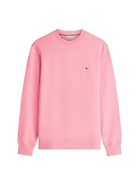 Bluza nierozpinana Tommy Hilfiger frotte różowa