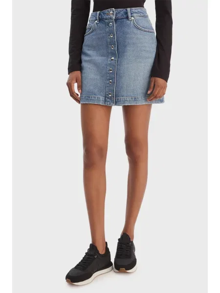 Спідниця Hugo блакитна