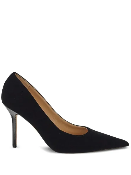 Pantofi cu toc Jw Anderson de catifea negru