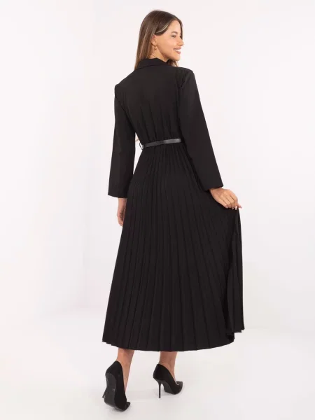 Obleka obleka Italy Moda črna