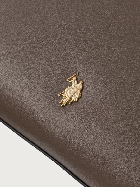 Кожаная сумка шоппер U.s. Polo Assn.