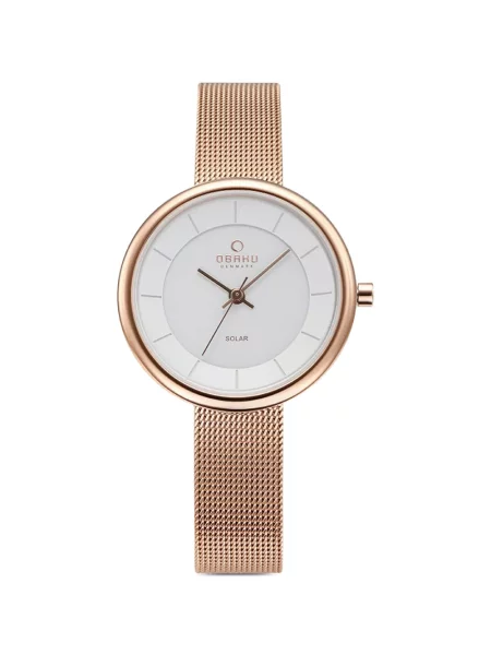 Ceas Obaku alb