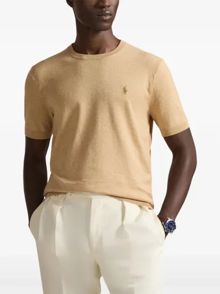 Ριγέ δερμάτινος κάλτσες Polo Ralph Lauren με κορδόνι μαύρο
