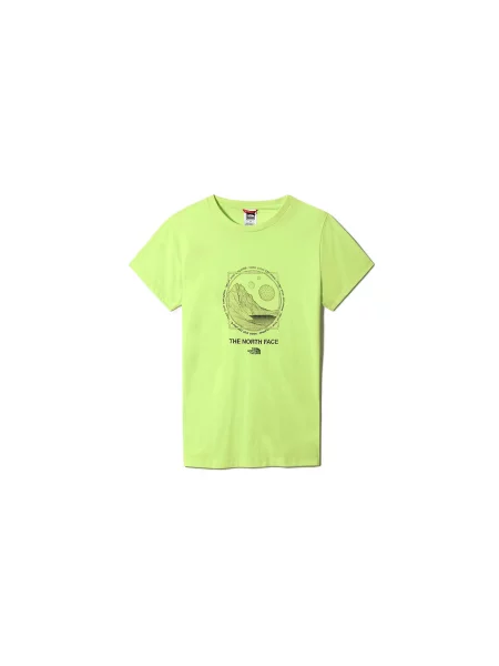 The North Face W Galahm Graphic T-shirt Kobiety Koszulki The North Face Size: XS zielony
