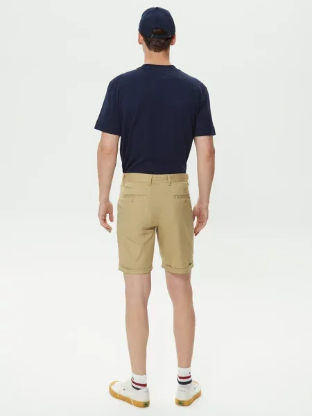 Шорты Lacoste бежевые
