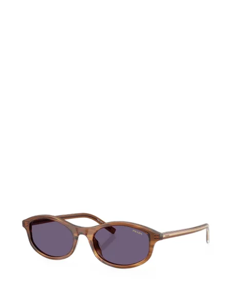 Ochelari de soare Prada Eyewear cu dungi maro