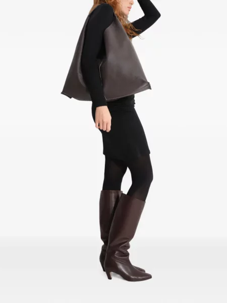 Rochie mini Marcella cu volane negru