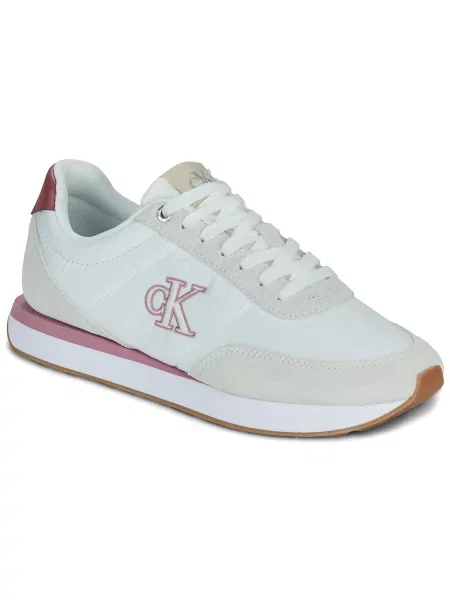 Calvin Klein Jeans Nizke superge roza bela